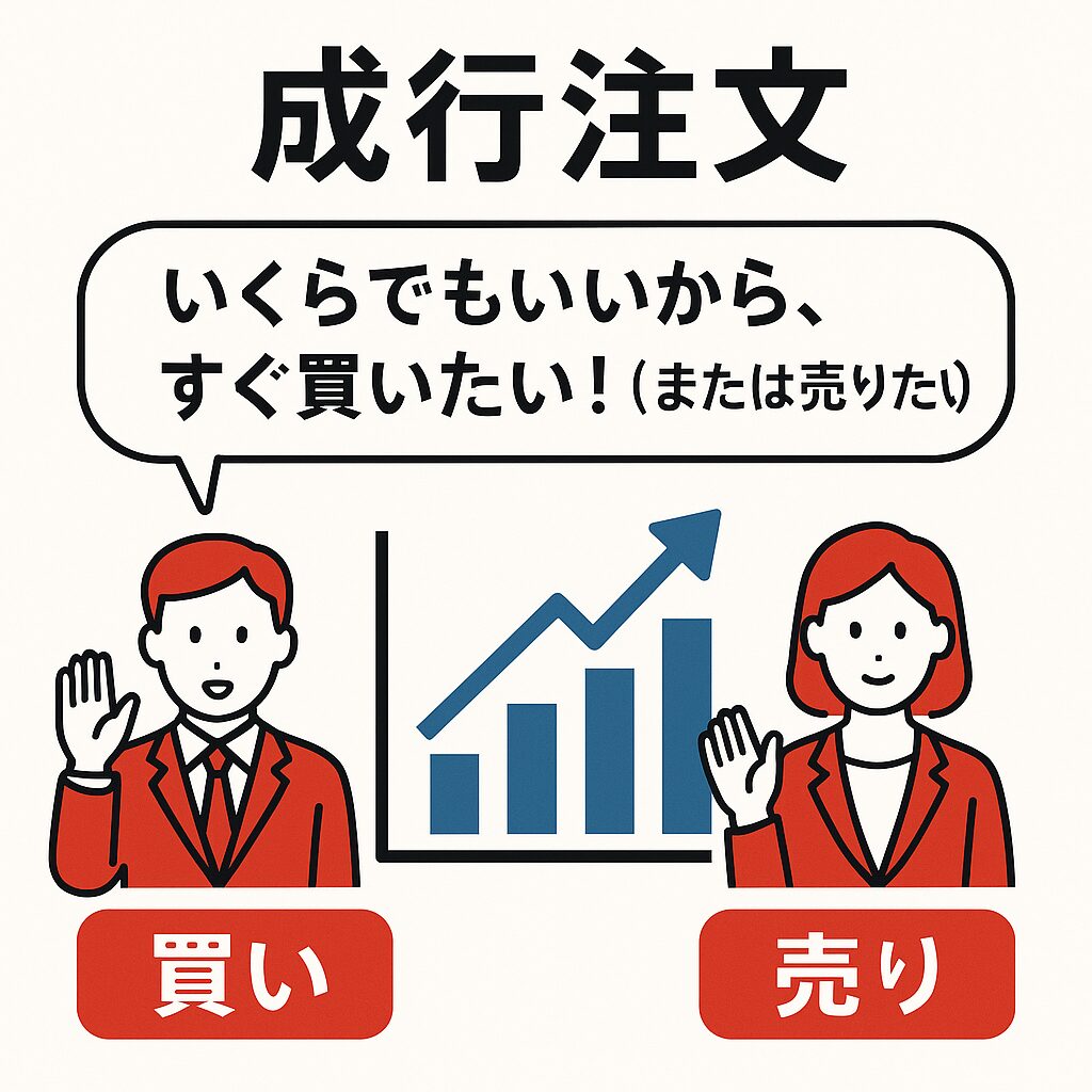 成行注文について